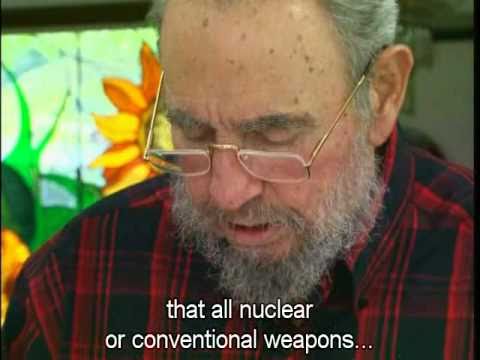 En una guerra nuclear el daño colateral sería la vida de la humanidad   Mensaje del Comandante en Jefe Fidel Castro Ruz contra la Guerra Nuclear