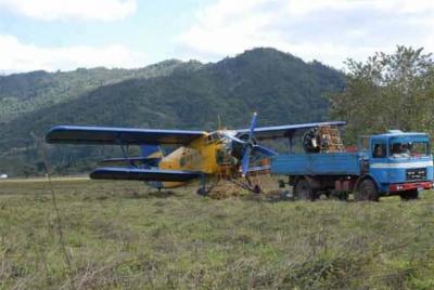 Tripulantes de una avioneta sobreviven a aterrizaje forzoso en medio del Escambray (+ Fotos)