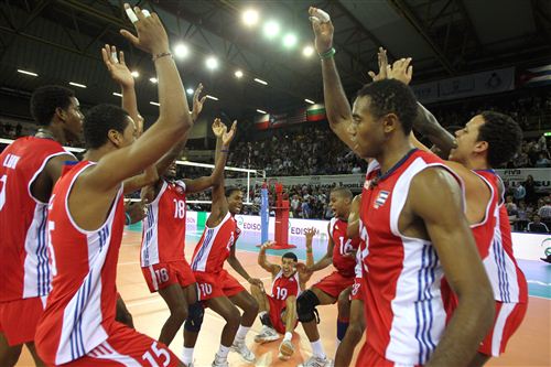 Cuba vence a Brasil en fase final de la Liga Mundial de Voleibol